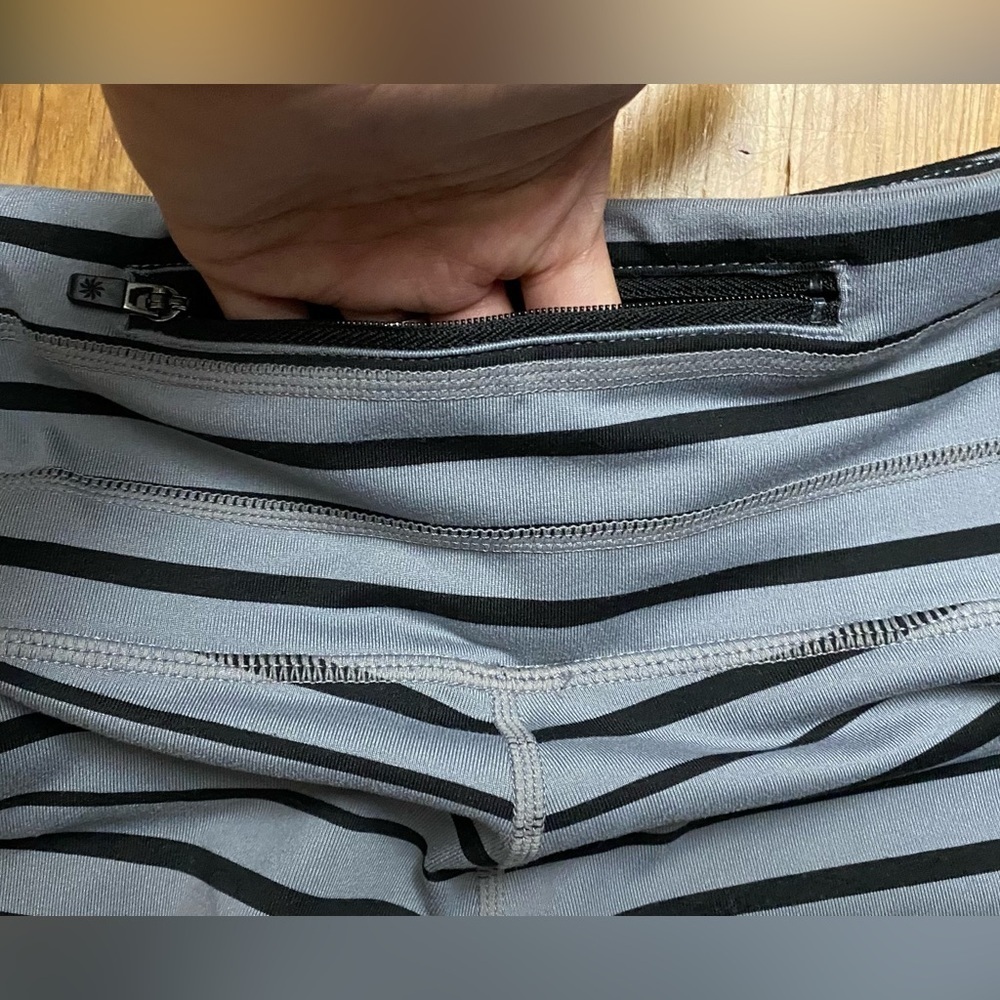 Athleta Relay Striped Tight Size XXS - Picture 6 of 9